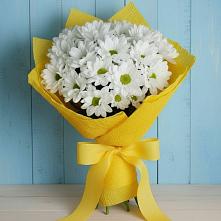 Букет цветов из:  Хризантемы #REPLACE_PRED# Новый Свет
