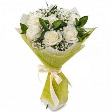 Букет цветов из:  Розы #REPLACE_PRED# Новый Свет