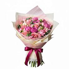 Букет цветов из:  Розы #REPLACE_PRED# Новый Свет