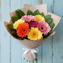 Букет цветов из:  Герберы в Новый Свет