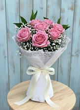 Букет цветов из:  Розы в Новый Свет