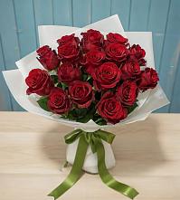 Букет Красные розы в Новый Свет