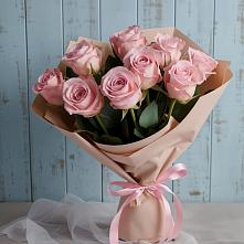 Букет цветов из:  Розы в Новый Свет