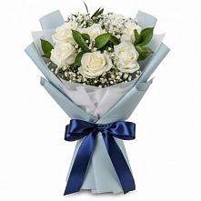 Букет цветов из:  Розы #REPLACE_PRED# Новый Свет