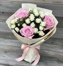 Букет цветов из:  Розы в Новый Свет