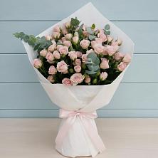 Букет цветов из:  Розы в Новый Свет