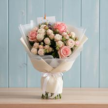 Букет цветов из:  Розы в Новый Свет