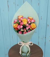Букет цветов из:  Розы в Новый Свет