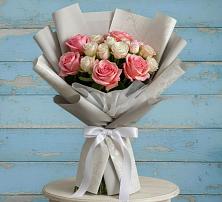 Букет цветов из:  Розы #REPLACE_PRED# Новый Свет